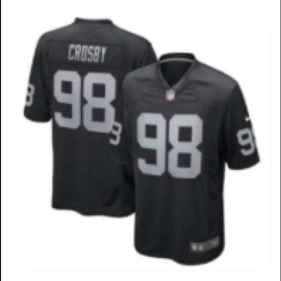 Large, black, maxx crosby raiders jersey - Picture 1 of 1